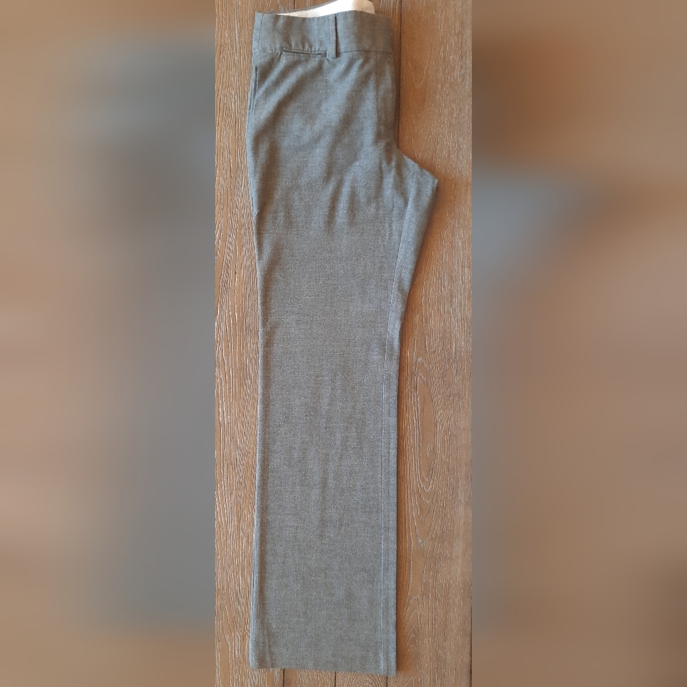 WOMAN'S GRAY, WIDE LEG, ANN TAYLOR LOFT BRAND TROUSER PANTS, SIZE 12